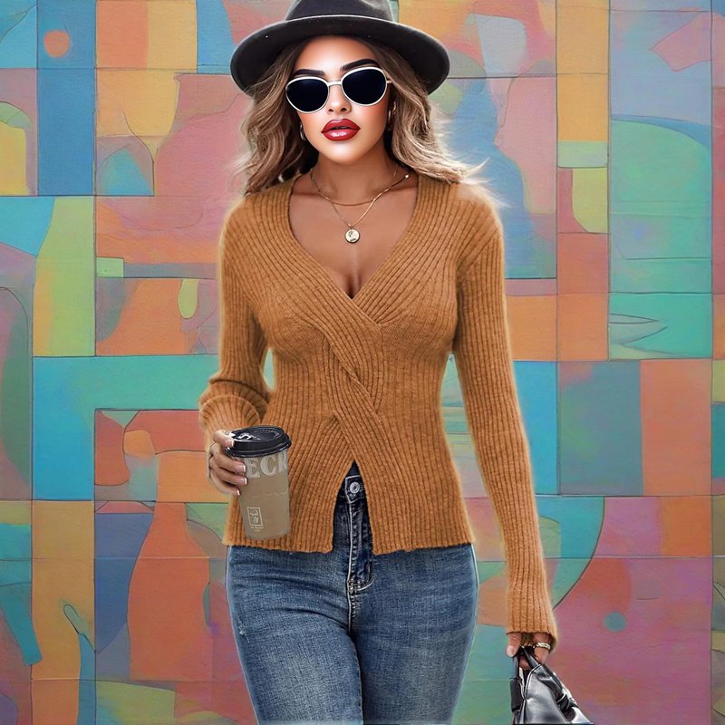 V-Neck Sweaters